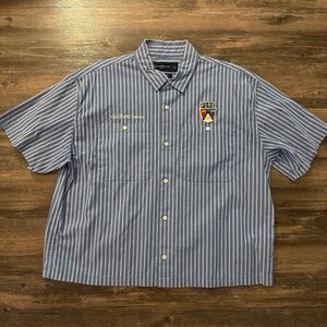 Abercrombie fitch cropped Ford workwear shirt